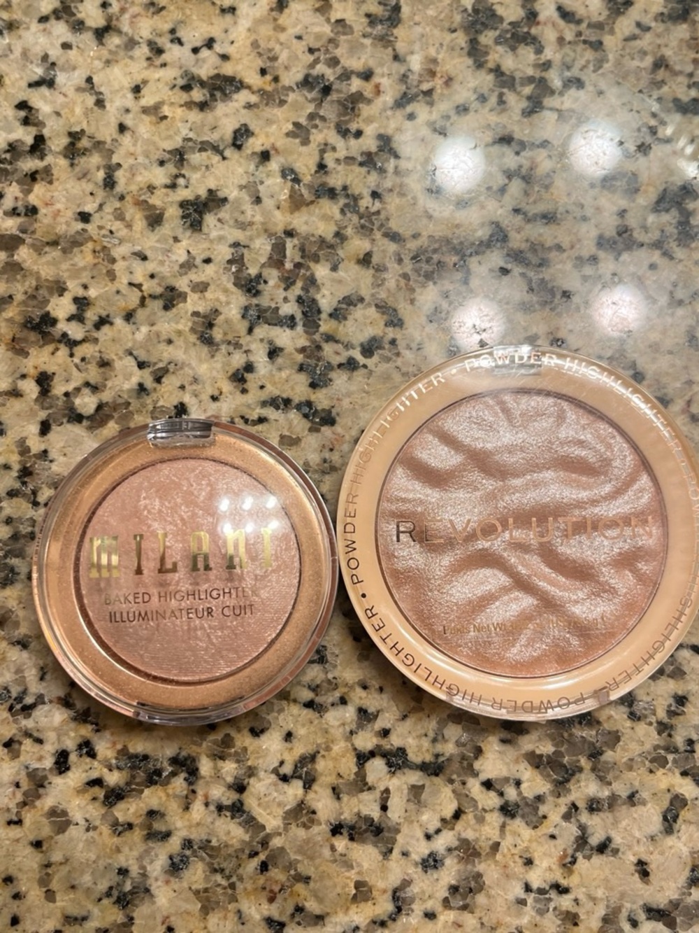 Revolution Rose Gold Shimmer Highlighter Duo